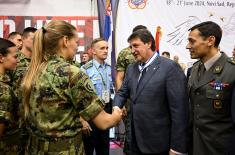 Minister Gašić declares 3rd CISM World Military 3x3 Basketball Championship open